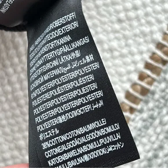 Farm Rio Amazonia Black Long Balloon Sleeves Sweat Dress Women’s Size Medium - Picture 10 of 11